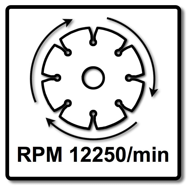 Makita Diamak 125 mm 5 Stk. ( 5x D-61139 ) Diamant Trennscheibe für Stein, Beton Aufnahme 22,23 mm - Toolbrothers