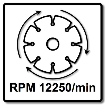 Makita Diamak 125 mm 5 Stk. ( 5x D-61139 ) Diamant Trennscheibe für Stein, Beton Aufnahme 22,23 mm - Toolbrothers