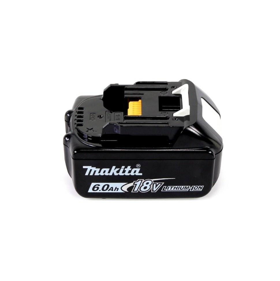 Makita DMR 202 G1 Baustellen Lautsprecher 18V - für Akku- und Netzbetrieb, mit Bluetooth-Funktion, AUX-Anschluss, USB-Port, LCD Display + 1x Akku 6,0 Ah - ohne Ladegerät - Toolbrothers