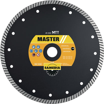 Disque à tronçonner diamanté SAMEDIA MTT Ø 150 mm alésage 22,23 mm (4000844278)