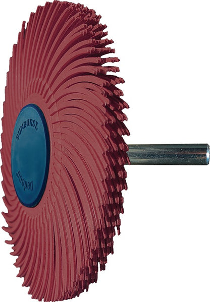 Disque brosse radiale TYROLIT Sunburst Ø 76 mm grain 220 (4000845563)