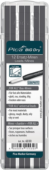 Jeu de mines PICA Pica BIG-Dry 12x graphite (4000871348)