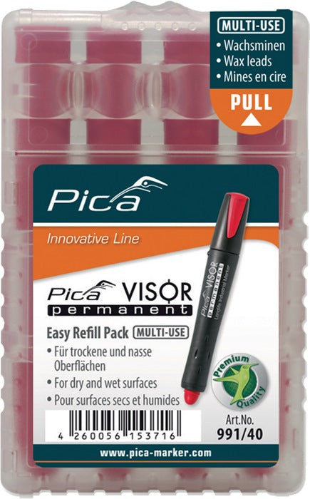 PICA Minenset Visor permanent 4x rot ( 4000871368 )