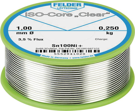 FELDER Lötdraht ISO-Core® Clear 1 mm ( 4000872821 )