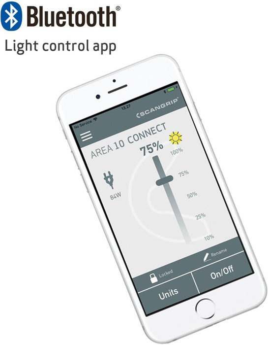 SCANGRIP LED-Strahler AREA 10 CONNECT 84 W 1000 - 10000 lm ( 4000873481 )