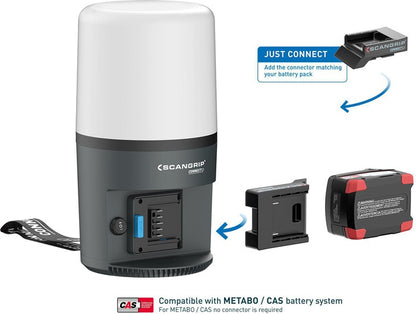 SCANGRIP LED-Strahler AREA 6 CONNECT 54 W 3000 - 6000 lm ( 4000873482 )