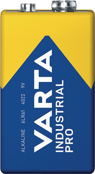 VARTA Batterie Industrial PRO 9 V 6AM6 9V-Block 630 mAh ( 4000876104 )