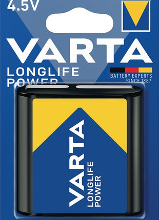 Batterie VARTA Longlife Power 4,5 V 6100 mAh (4000876106)