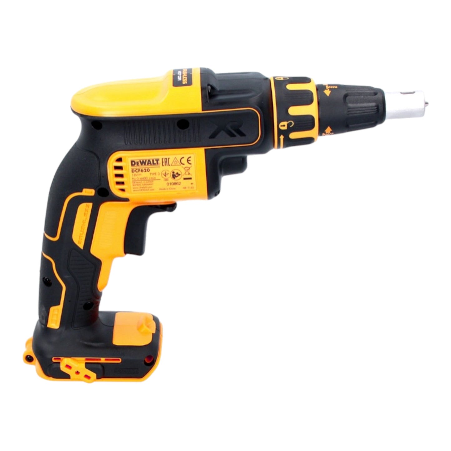 Visseuse pour cloisons sèches sans fil DeWalt DCF 620 NT 18 V 30 Nm sans balais + 1x batterie 2,0 Ah + TSTAK - sans chargeur