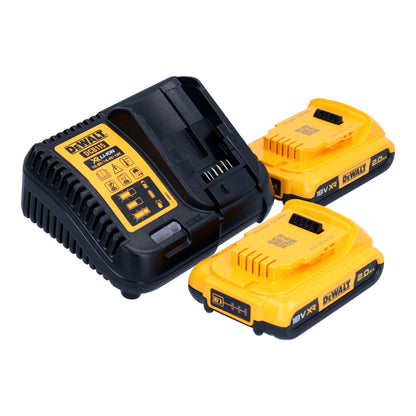 Visseuse pour cloisons sèches sans fil DeWalt DCF 620 D2T 18 V 30 Nm sans balais + 2 batteries 2,0 Ah + chargeur + TSTAK