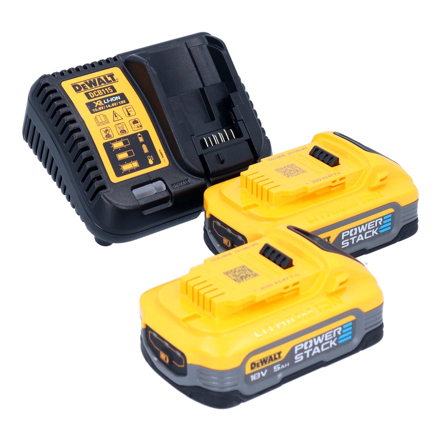 Visseuse pour cloisons sèches sans fil DeWalt DCF 620 H2T 18 V 30 Nm sans balais + 2x batterie Powerstack 5,0 Ah + chargeur + TSTAK