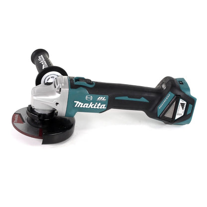 Makita DGA 513 RTJ Akku Winkelschleifer 18 V 125mm Brushless + 2x Akku 5,0Ah + Ladegerät + Ezynut + Makpac - Toolbrothers