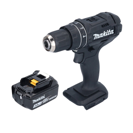 Makita DHP 482 F1B perceuse à percussion sans fil 18 V 62 Nm noir + 1x batterie 3,0 Ah - sans chargeur