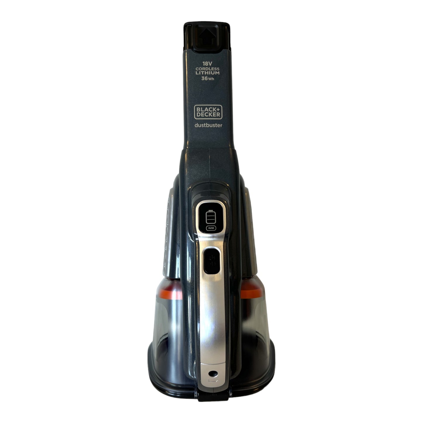 Black & Decker BHHV 520 JF Dustbuster Akku Handstaubsauger 18 V 36 Wh 2 Saugstufen Solo - ohne Akku, ohne Ladegerät