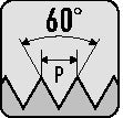 Jeu de tarauds à main RUKO DIN 352 M12x1,75 mm (4300400033)