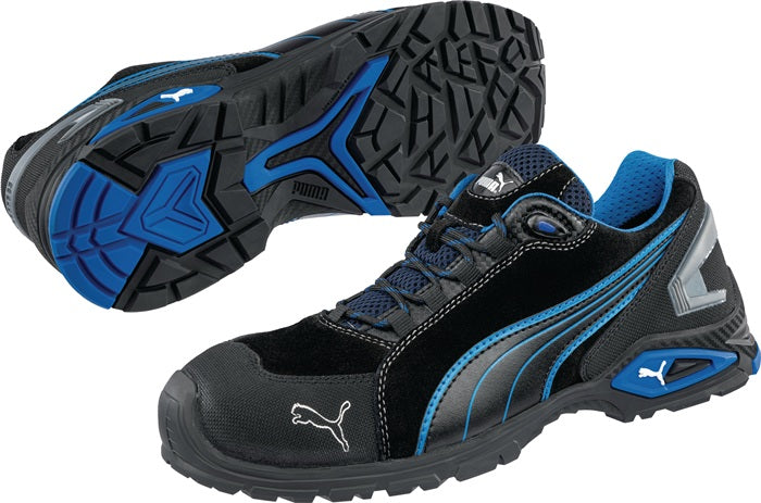 PUMA chaussure de sécurité Rio Black Low taille 41 noir/bleu (4300700401)