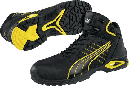 PUMA bottes de sécurité Amsterdam Mid taille 40 noir/jaune (4300700430)