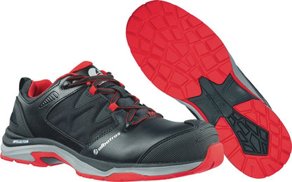 ALBATROS Sicherheitsschuh ULTRATRAIL BLACK Low Größe 40 schwarz/rot ( 4300700580 )