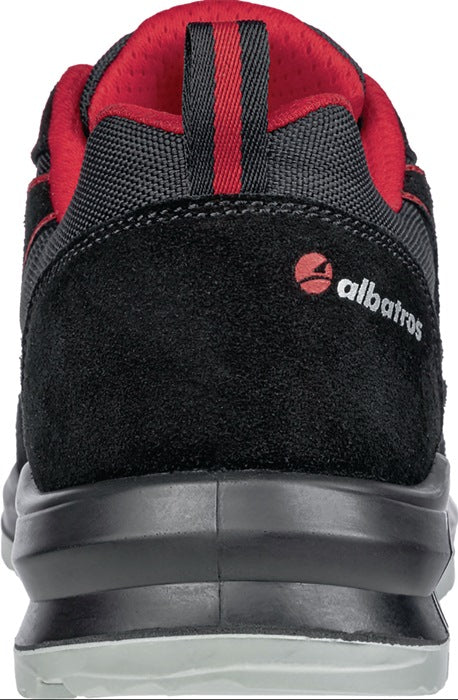 ALBATROS chaussure de travail CLIFTON ST LOW taille 41 noir/rouge (4300700671)