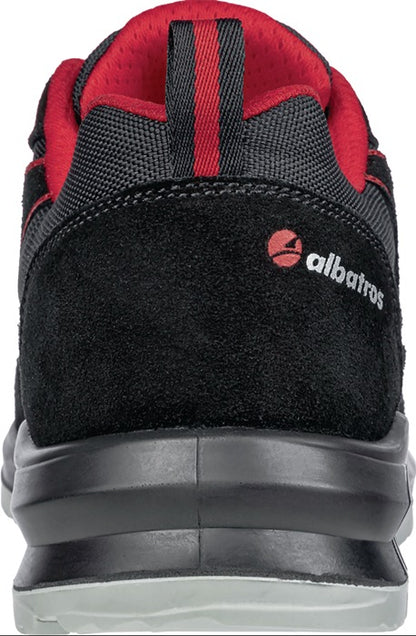 ALBATROS chaussure de travail CLIFTON ST LOW taille 46 noir/rouge (4300700676)