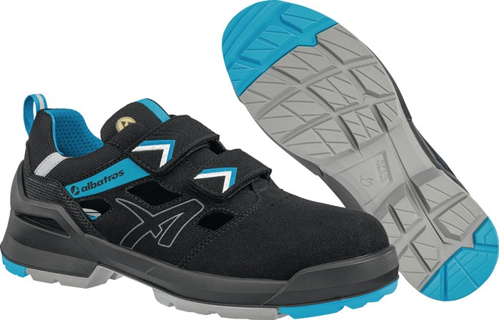 ALBATROS chaussure de sécurité FORGE AIR LOW taille 45 noir/bleu (4300700805)