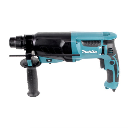 Makita HR 2630 X7 - 800 Watt 2,4 Joule Bohrhammer mit SDS - Plus Aufnahme im Koffer + SDS-VPlus Hammerbohrer-Set 5 tlg. - Toolbrothers