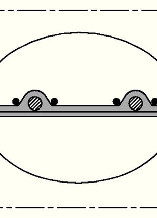 NORRES Absaug- und Gebläseschlauch NEO 390 TWO Innen-Ø 121 mm ( 4501400632 )