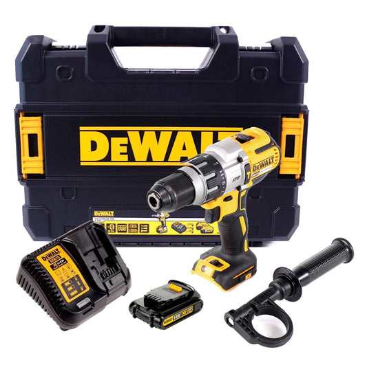 DeWalt DCD 996 S1 Akku Schlagbohrschrauber 18V 95Nm Brushless + 1x Akku 1,5Ah + Schnellladegerät + TSTAK - Toolbrothers