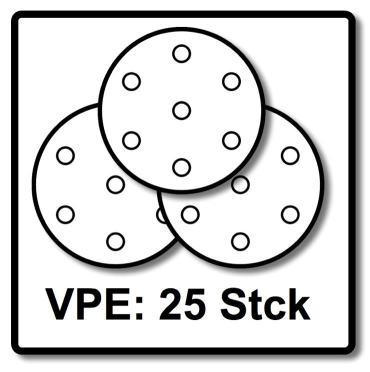 Festool Schleifscheiben STF D225 P120 GR S Granat Soft 25 Stk. ( 204223 ) - Toolbrothers