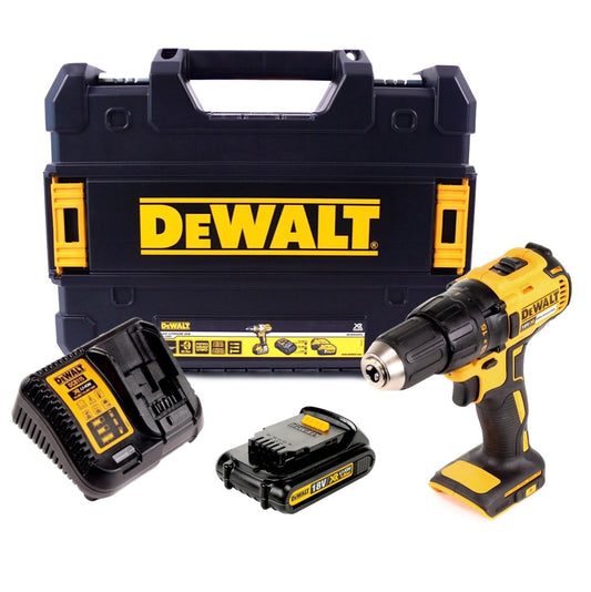 DeWalt DCD 777 S1 Akku Bohrschrauber 18V 65Nm + 1x Akku 1,5Ah + Ladegerät im TSTAK II Werkzeugkoffer - Toolbrothers