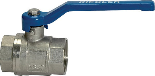 Robinet à tournant sphérique en laiton RIEGLER VALVE LINE 16,66 mm G 3/8″ (4588880172)