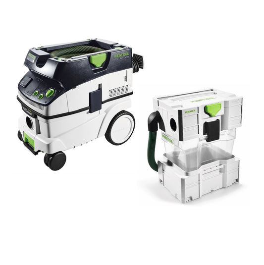 Festool CTL 26 E AC Cleantec Absaugmobil 26l Staubkl. L ( 574945 ) + Vorabscheider - Toolbrothers