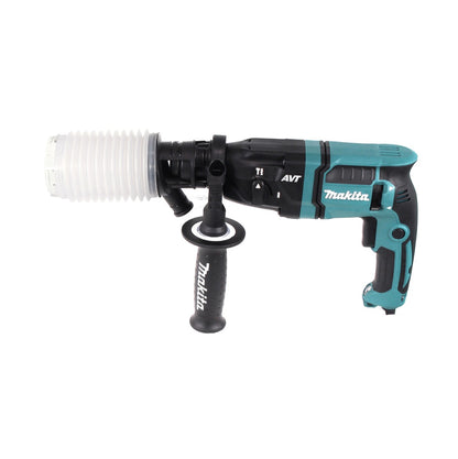 Makita HR 1841 FJ Bohrhammer 470 W SDS-Plus inkl. Koffer + Staubschutz + 5-tlg. SDS-VPlus Hammerbohrer-Set - Toolbrothers