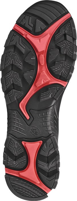 HAIX chaussure de sécurité BE Safety 54 basse taille 7 (41) noir/rouge (4721000211)