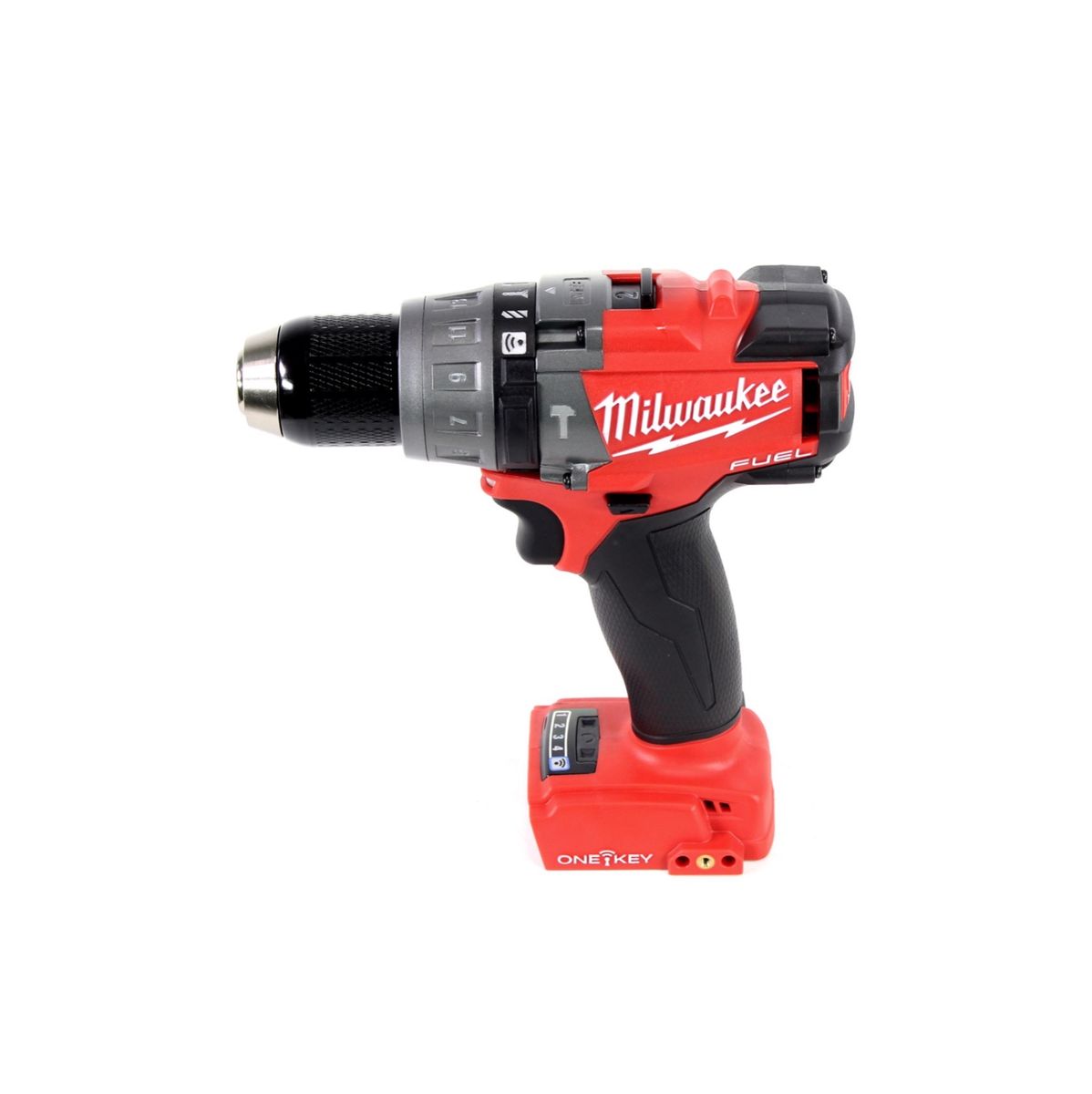 Milwaukee M18 ONEPD 18 V Li-Ion Brushless Akku-Schlagbohrschrauber im Koffer + Milwaukee HSS-G Thunderweb Metallbohrer Kassette 19-teilig - ohne Akku, ohne Ladegerät - Toolbrothers