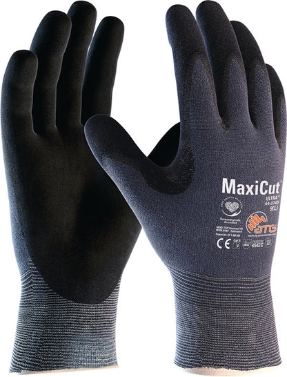 ATG Schnittschutzhandschuhe MaxiCut Ultra 44-3745HCT Größe 6 blau/schwarz ( 8000077714 )