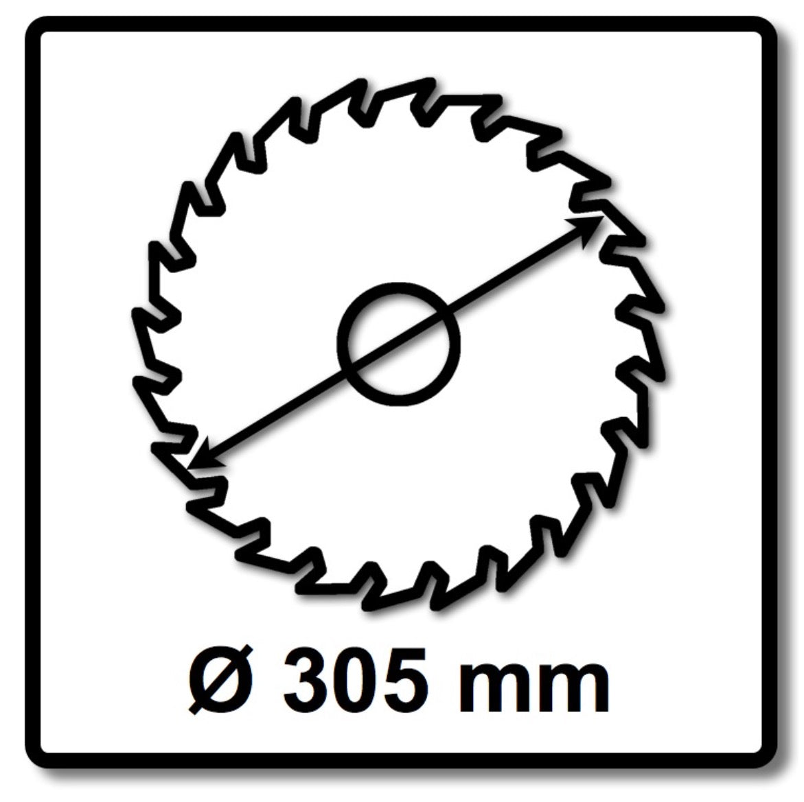 Makita SPECIALIZED Kreissägeblatt für Metall 305 x 25,4 x 2,3 mm 78 Zähne ( B-09793 ) für Kaltkreissäge Makita LC 1230 - Toolbrothers