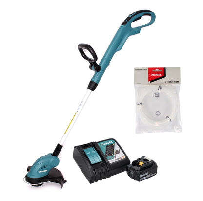 Makita DUR 181 RM1 Akku Rasentrimmer 18 V 260 mm + 1x Akku 4,0 Ah + Ladegerät + 1x Mähfaden - Toolbrothers