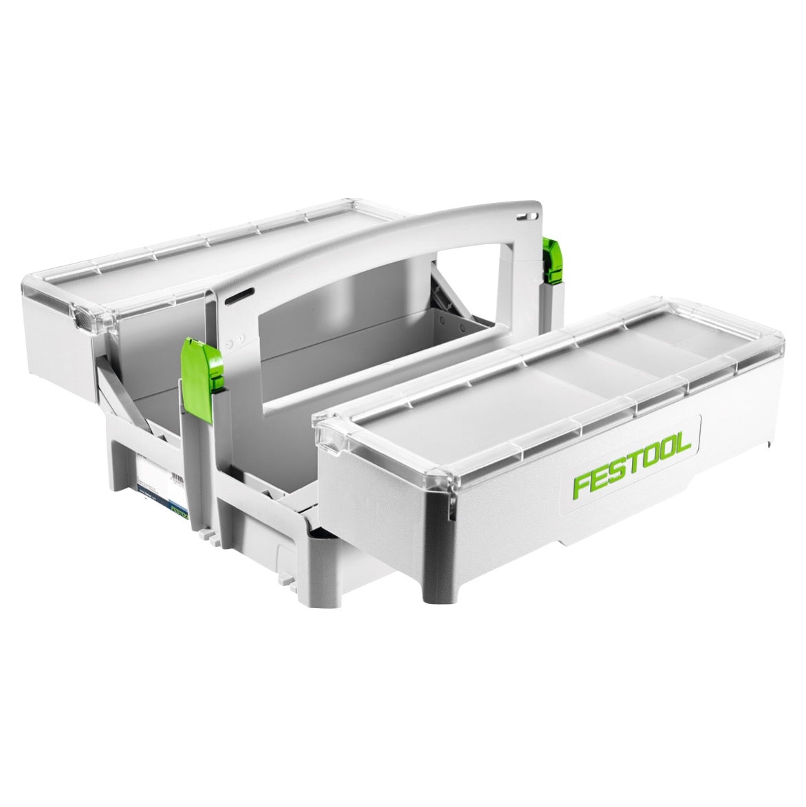 Festool SYS-SB Storage Box Werkzeugkoffer mit schwenkbaren Oberfächern ( 499901 ) - Toolbrothers