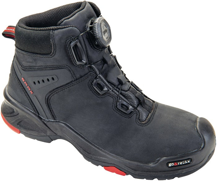 BAAK Sicherheitsstiefel Braxton Größe 46 schwarz/rot ( 8000600322 )