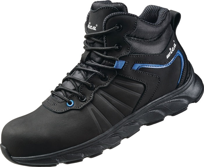 WICA Sicherheitsstiefel Mathi Größe 44 schwarz/blau ( 8000737682 )