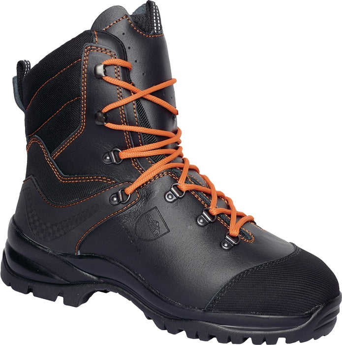 Bottes de sécurité forestière SOLIDUR KAILASH taille 42 noir/orange (8000809678)