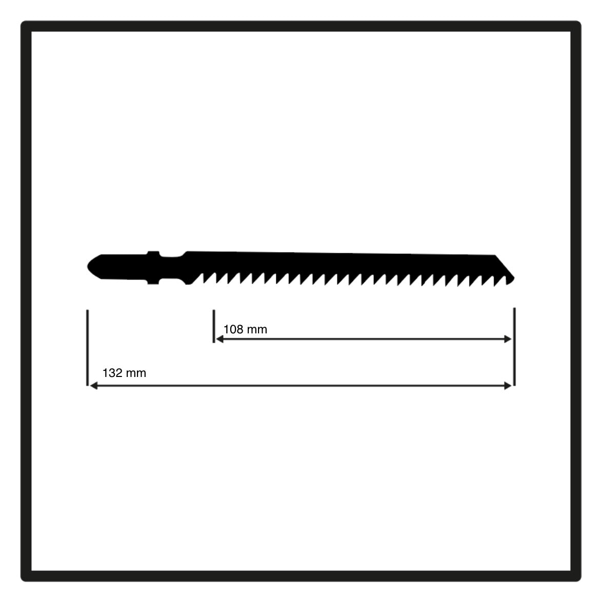 DeWalt DT2085 HSS - Stichsägeblatt Metall T318A, 5er Set - Toolbrothers