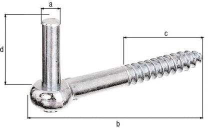 GAH Kloben  zum Einschrauben 10x120mm ( 8001719929 )