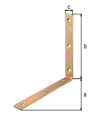 GAH Balkenwinkel  L160x160 mm Breite 20 mm ( 8002657138 )