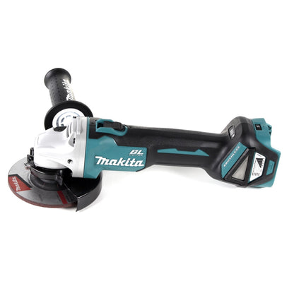 Makita DGA 511 RFJ Akku Winkelschleifer 18V 125mm Brushless + 2x Akku 3,0Ah + Ladegerät + Makpac - Toolbrothers