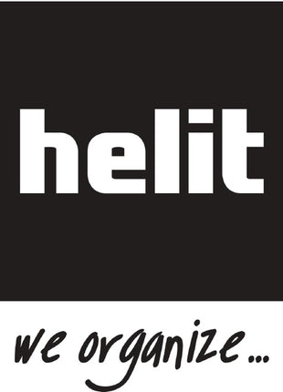 HELIT Papierkorb  18 l H331xØ315 mm mit Griffrand ( 9000468463 )