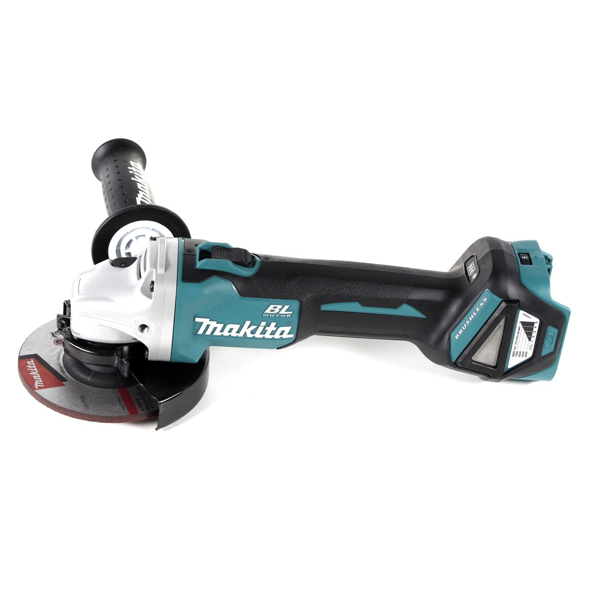 Makita DGA 511 RMJ Akku Winkelschleifer 18 V 125mm Brushless + 2x Akku 4,0Ah + Ladegerät + Makpac - Toolbrothers