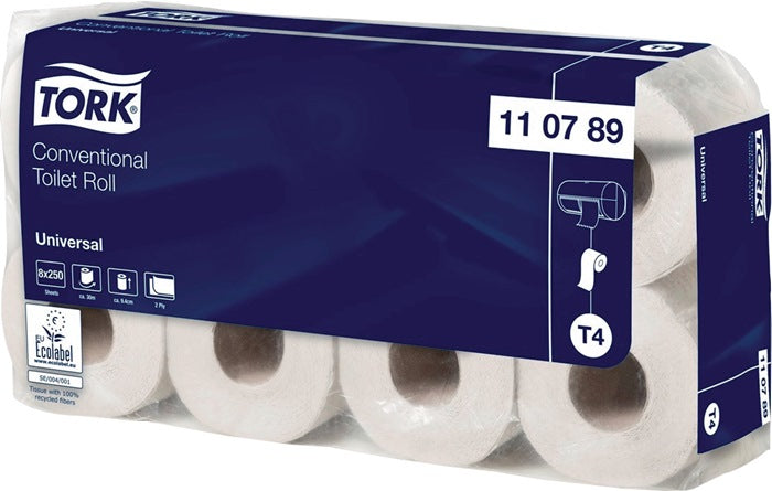 TORK Toilettenpapier TORK 110789 T4, Universal, 2-lagig ( 9000474926 )