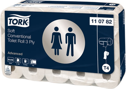 TORK TORK Advanced papier toilette 110782 3 épaisseurs, gaufrage décoratif (9000474927)